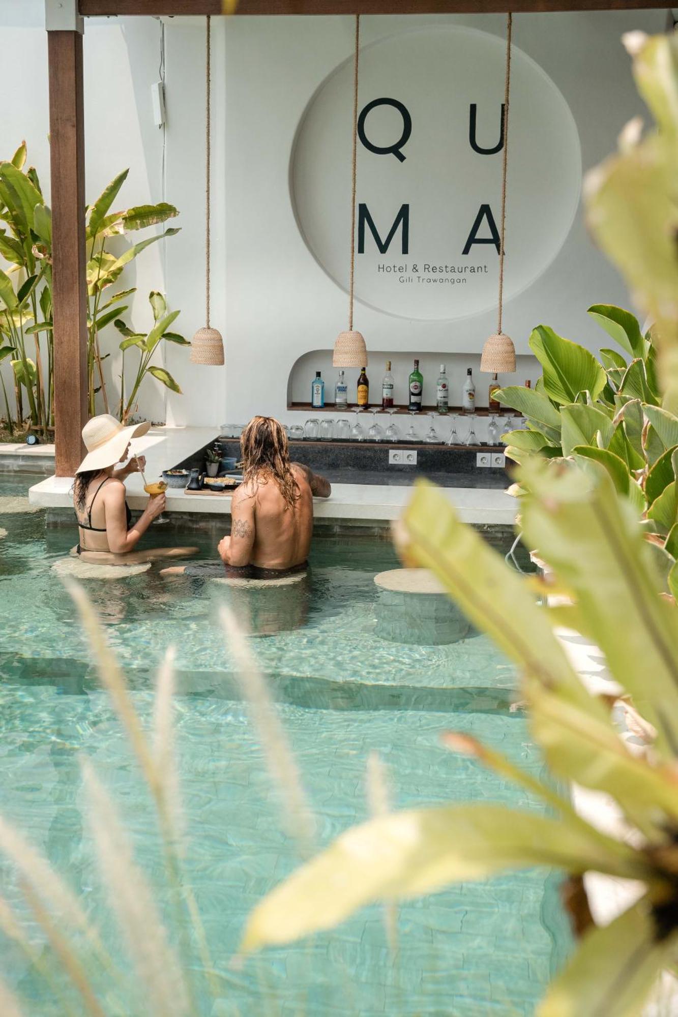 Quma Hotel กีลีตราวางัน ภายนอก รูปภาพ
